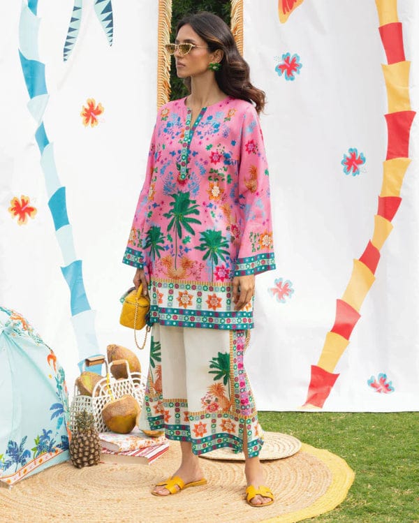 Asim Jofa - Digital printed 3 piece Co-ord Set