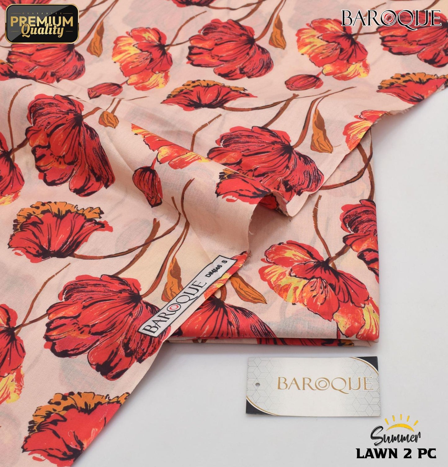 Baroque - 2 piece Lawn all over suit