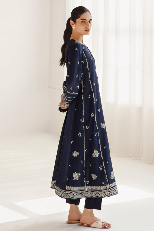 Embroidered 2-piece Dhanak