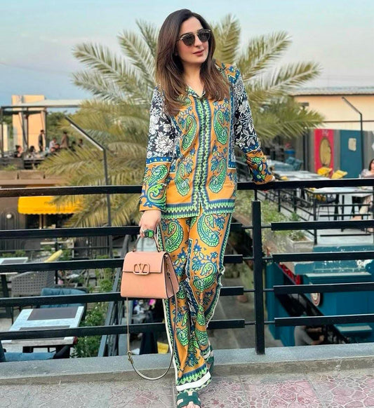 Lulusar.                         Shamooz Silk 3-piece Suit