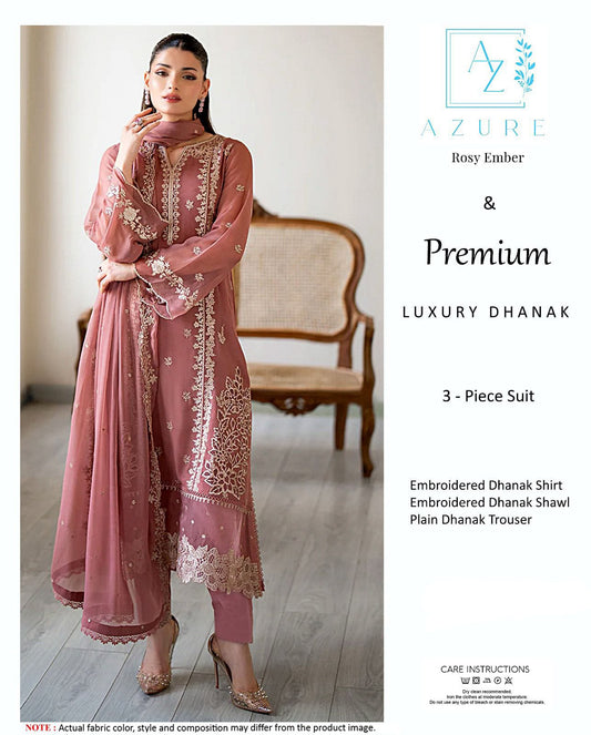 AZURE PREMIUM HEAVY EMBROIDERED DHANAK V

Premium 3-piece suit